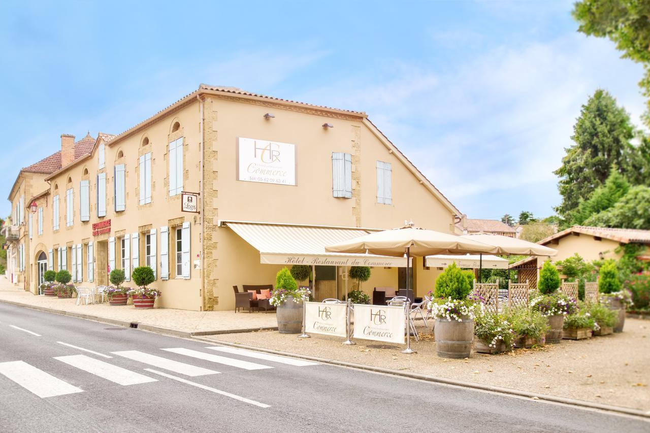 Hotel Restaurant Du Commerce Estang Екстер'єр фото